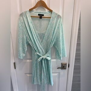 Rene Rofe Nightgown & Rope Set, Size L